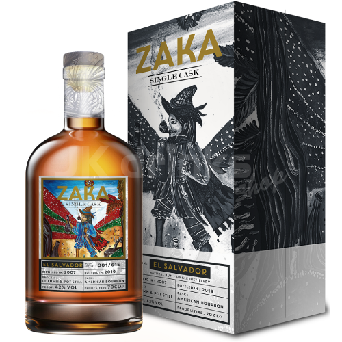 Zaka El Salvador Single Cask 2007 Batch No.2 0,7l 42%