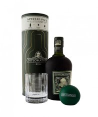 Diplomatico Reserva Exclusiva Special Pack 0,7l 40% (dárková tuba + 2 dárky)