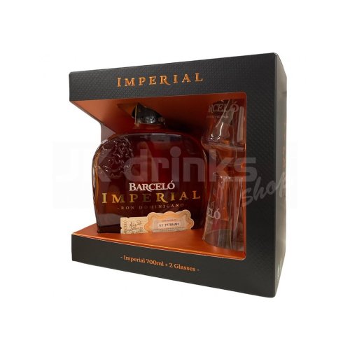 Barceló Imperial 0,7 l 38% + 2 skleničky