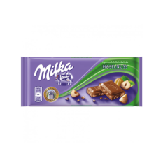 Milka čokoláda s drcenými lískovými oříšky 100g