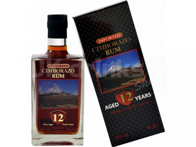 Cimborazo Rum 12y 0,7l 40%