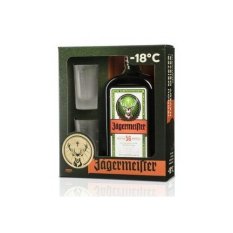 Jägermeister 0,7l 35% + 2x sklo
