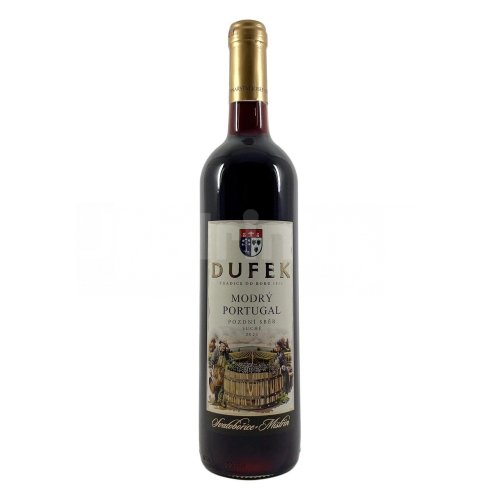 Dufek Modrý Portugal Pozdní Sběr 2021 0,75l