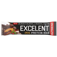 Nutrend Excelent Bar Double Čokoláda & Nugát s brusinkou 85g