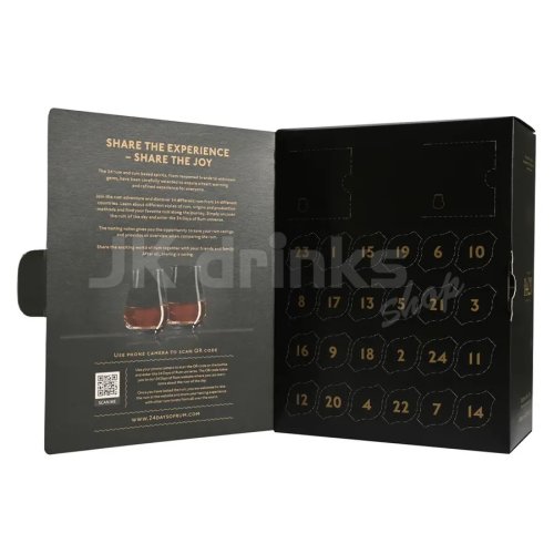 24 Days Of Rum 2024 - rumový adventní kalendář 24x 0,02l 41,3% + 2x sklo