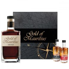 Gold of Mauritius Dark 0,7l 40% + 2x miniatura