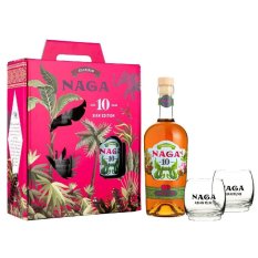 Naga Siam 10y + 2x sklo 0,7l 40%
