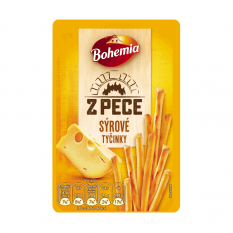 Bohemia tyčinky Z PECE sýrové 85g
