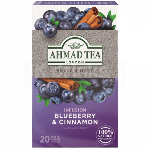 Ahmad Tea Blueberry & Cinnamon 20ks