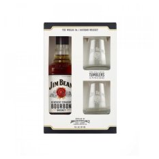 Jim Beam White 0,7l 40% + 2x sklo
