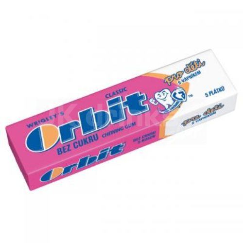 Žvýkačky pro děti růžové 5ks