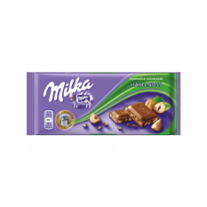 Milka čokoláda s drcenými lískovými oříšky 100g
