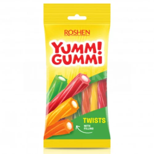 Roshen želé Yummi gummi TWISTS 70g
