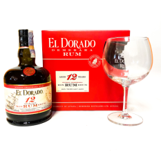 El Dorado 12y 0,7l 40% + Sklenice