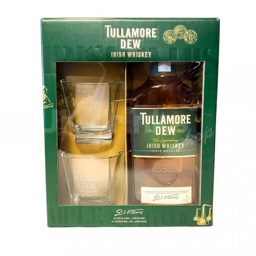 Tullamore D.E.W. 0,7l 40% + 2x sklo