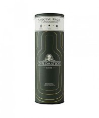 Diplomatico Reserva Exclusiva Special Pack 0,7l 40% (dárková tuba + 2 dárky)