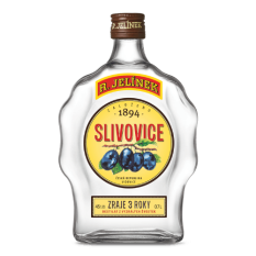 Slivovice Budík Bílá R.Jelínek 0,75l 45%