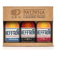 Heffron degustační sada 3x 0,2l 38,67%