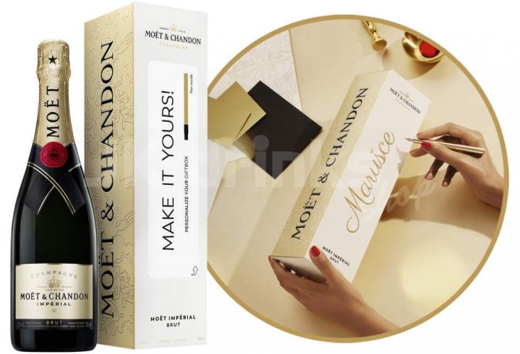 Moët & Chandon Imperial Brut Champagne 2022 MAKE IT YOURS 0,75l