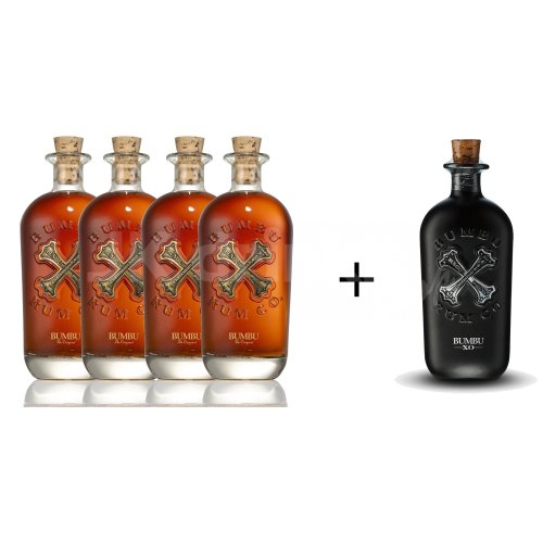 Bumbu Original 4 x 0,7l + Bumbu XO zdarma