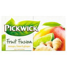 Čaj PICKWICK Mango s limetkou a zázvorem 20ks