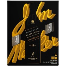Johnnie Wlaker Black 0,7l + 2x sklo